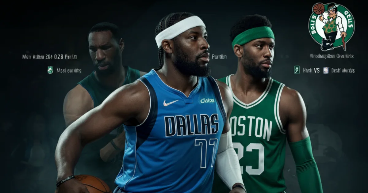 Dallas Mavericks vs Boston Celtics Match Player Stats