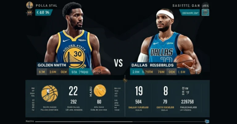 Golden State Warriors vs Dallas Mavericks Match Player Stats