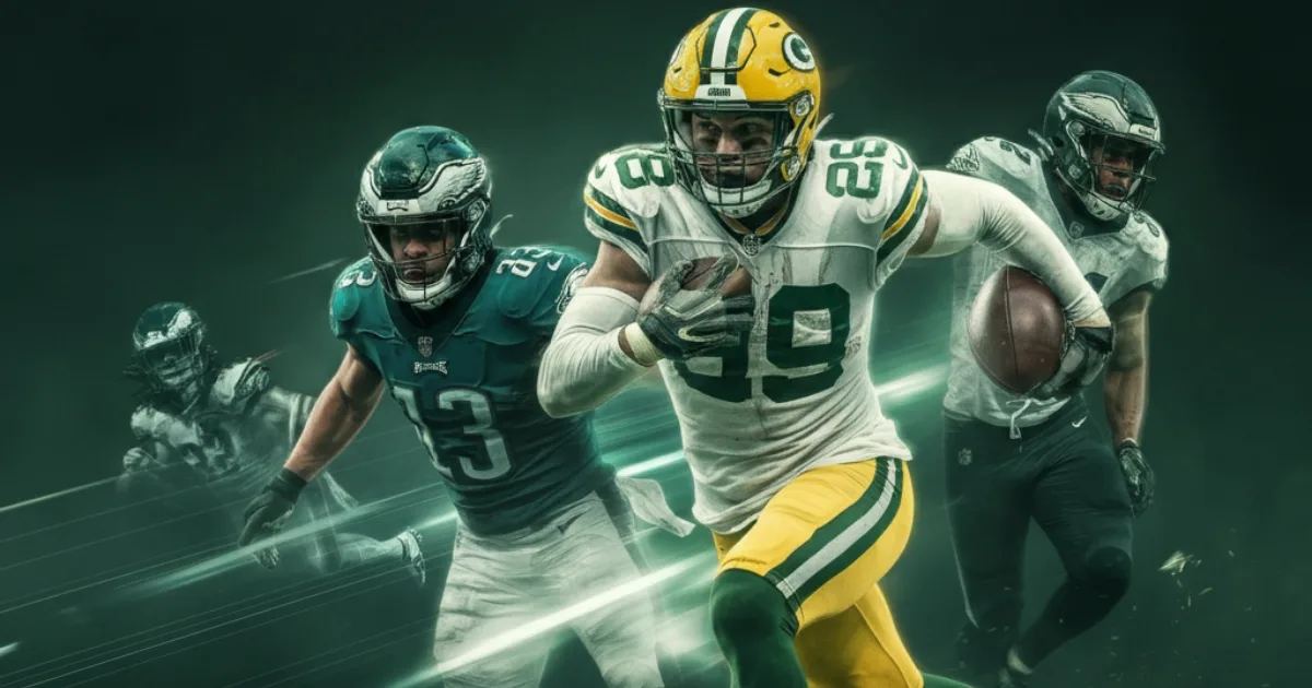 Green Bay Packers vs Philadelphia Eagles Match Player Stats
