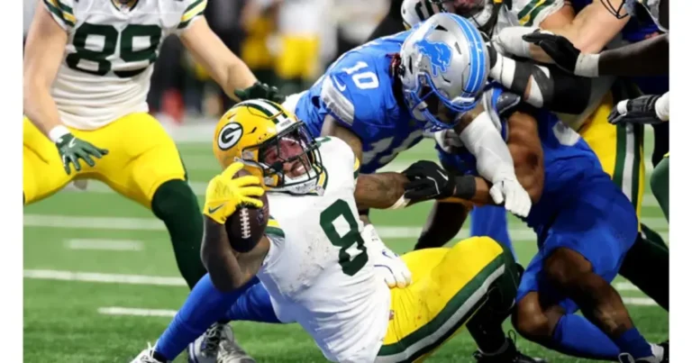 Green Bay Packers vs Detroit Lions Match Player Stats