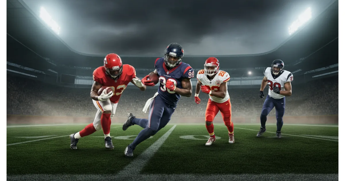 Texans vs Kansas City Chiefs Match Player Stats