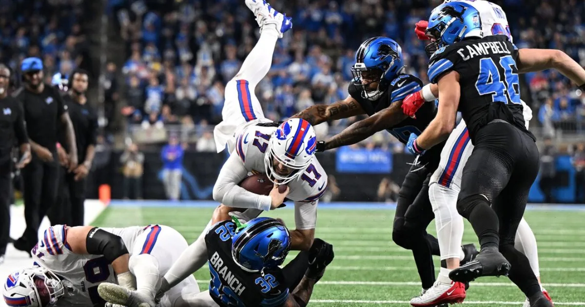 Buffalo Bills vs Detroit Lions Match Player Stats