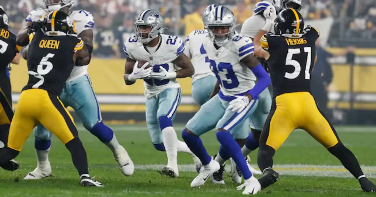 Dallas Cowboys vs Steelers Match Player Stats