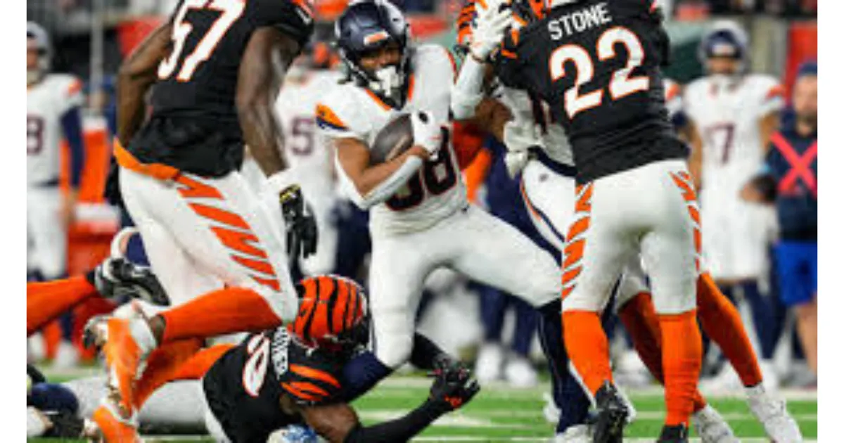 Denver Broncos vs Bengals Match Player Stats