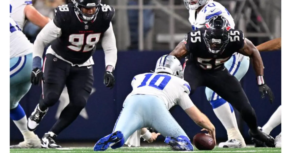 Houston Texans vs Dallas Cowboys Match Player Stats