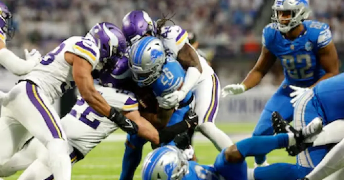 Minnesota Vikings vs Detroit Lions Match Player Stats