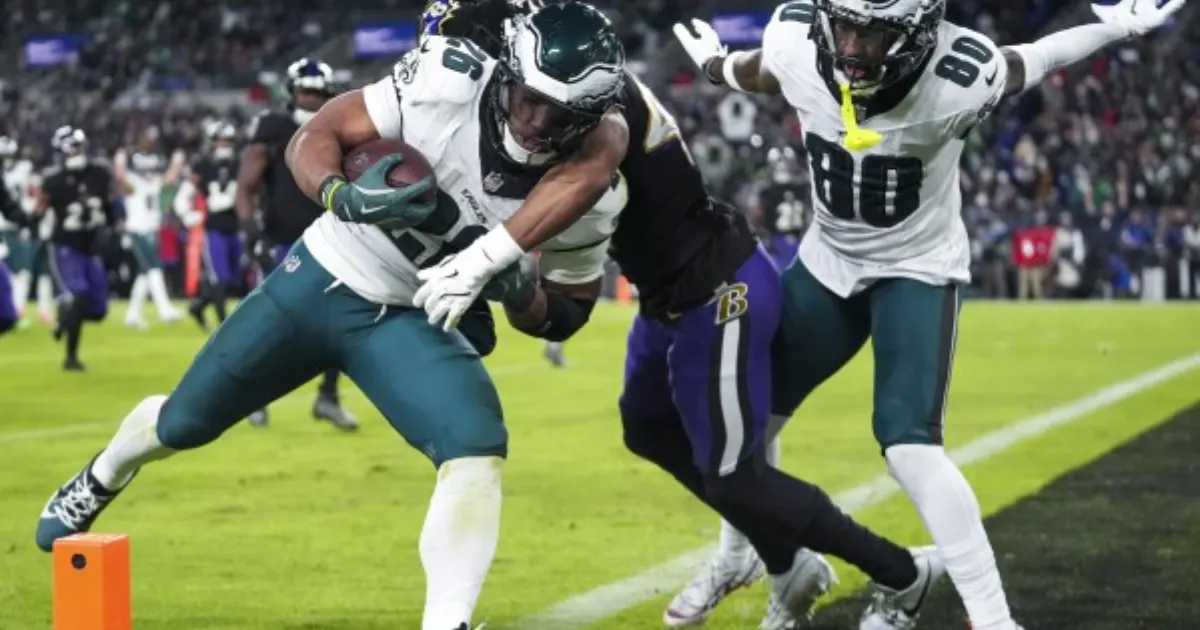 Philadelphia Eagles vs Baltimore Ravens Match Player Stats