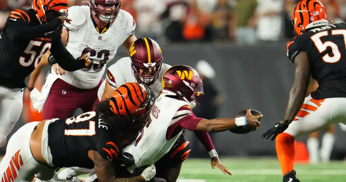 Washington Commanders vs Bengals Match Player Stats