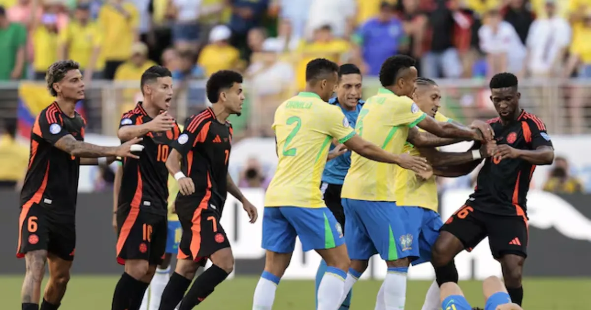 Brazil National Football Team vs Colombia National Football Team Matches