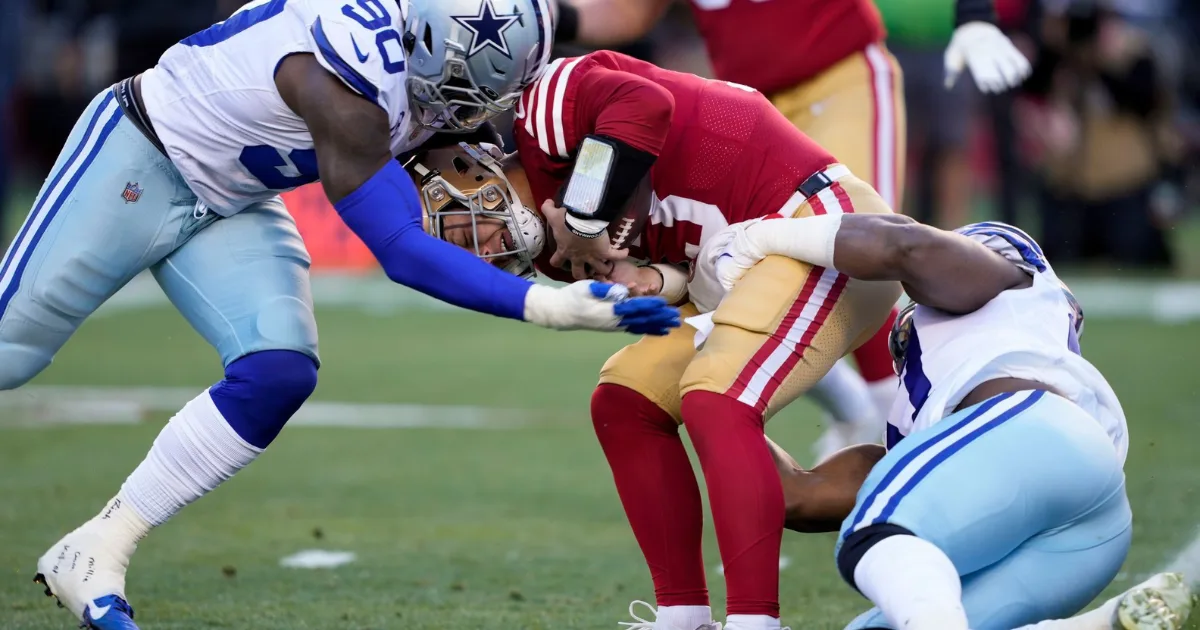 Dallas Cowboys vs 49ERS Match Player Stats