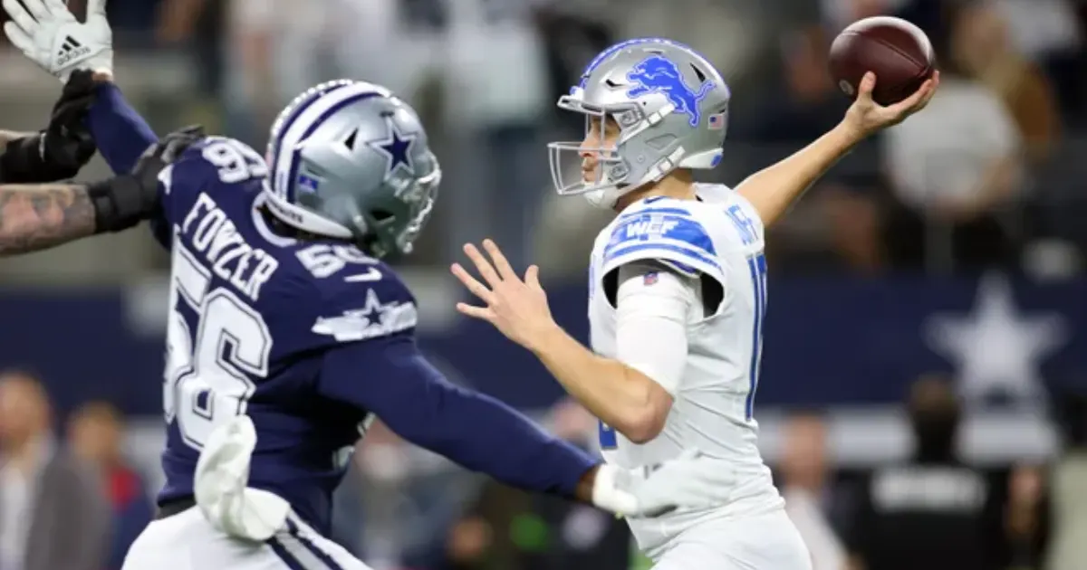 Detroit Lions vs Dallas Cowboys Match Player Stats