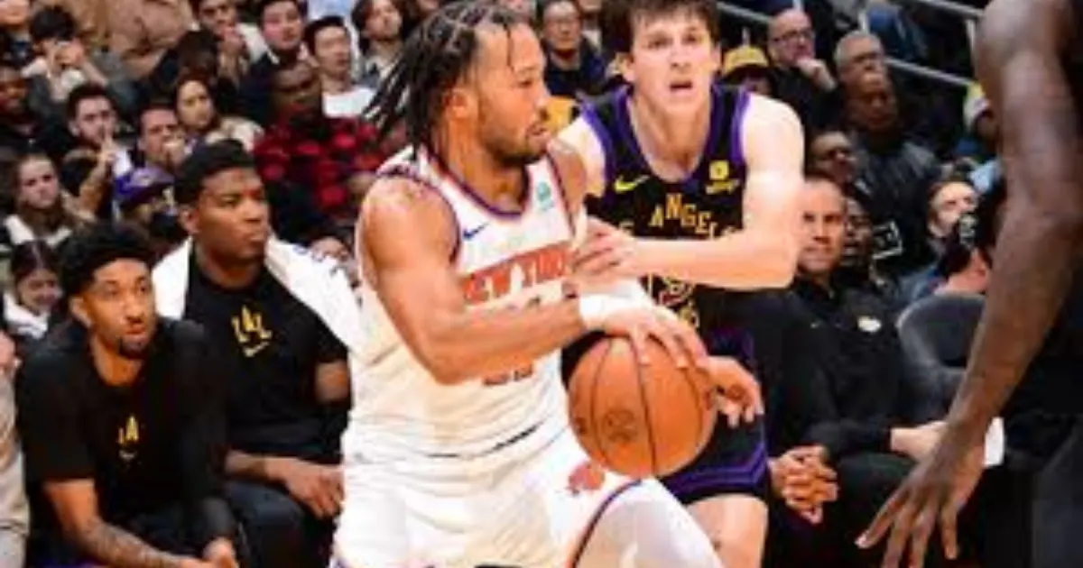 Knicks vs Lakers Match Player Stats