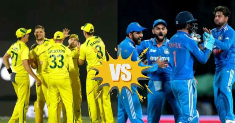 australian men’s cricket team vs india national cricket team matches