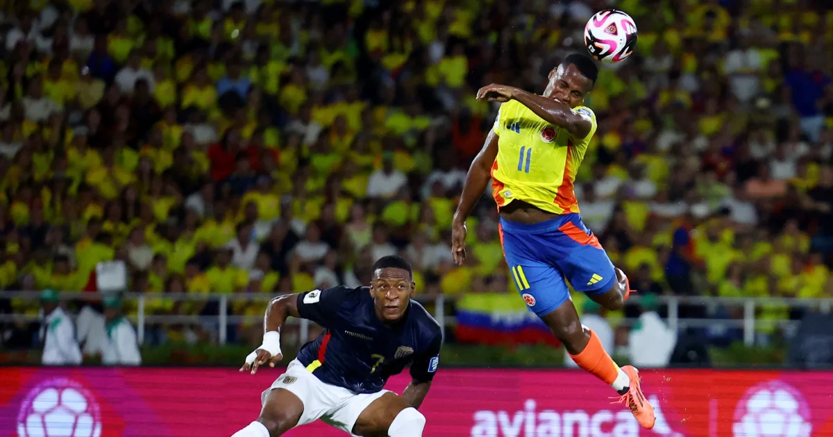 colombia national football team vs ecuador national football team matches