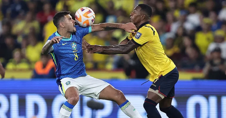 ecuador national football team vs brazil national football team matches