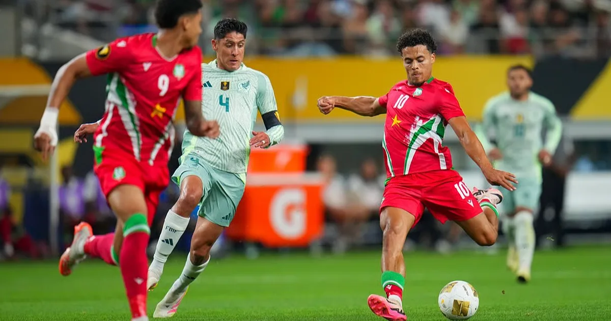 suriname national football team vs mexico national football team matches